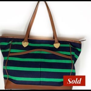 Ralph Lauren Nautical Tote Bag Purse